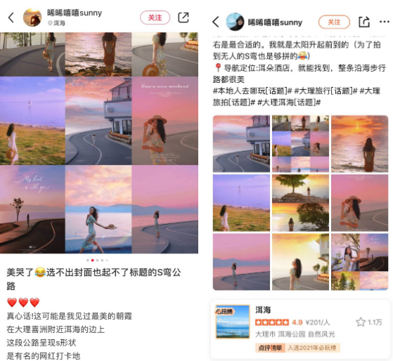 小红书种草，大众点评拔草？