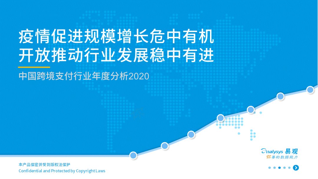 2020年中国跨境支付行业年度数字化专题分析